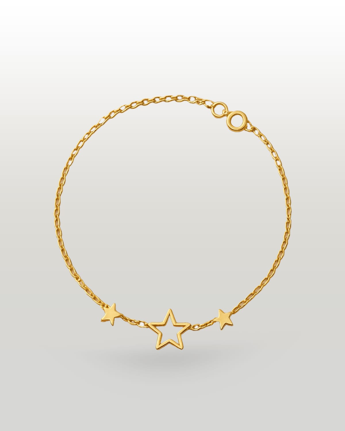 -- Star Chain Bracelet Gold BY Miss L