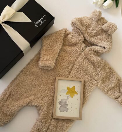 Beige Winter Gift Box