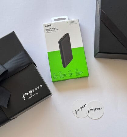 Belkin 10K Power Bank with USB-C 15W, Dual USB-A, 15cm USB-A to C Cable, Black