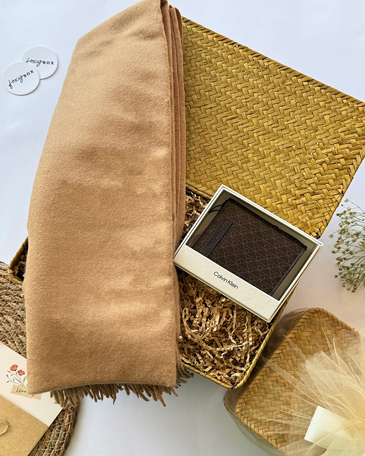 Gift Box For Him – Calvin Klein Brown Wallet
