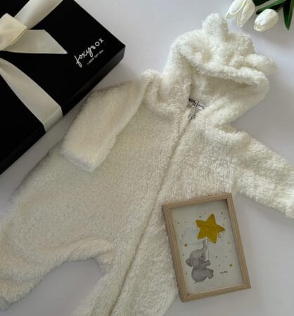 New Baby White Gift Box
