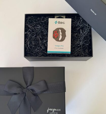 ttec Tempus Pro AMOLED Screen Rectangular Casing Smart Watch