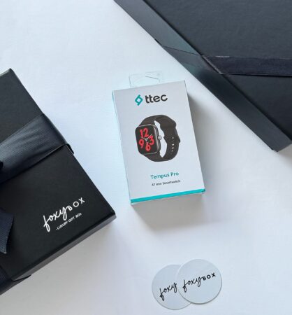 ttec Tempus Pro AMOLED Screen Rectangular Casing Smart Watch