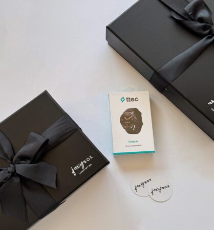 ttec Tempus TFT Screen Circular Metal Casing Smart Watch