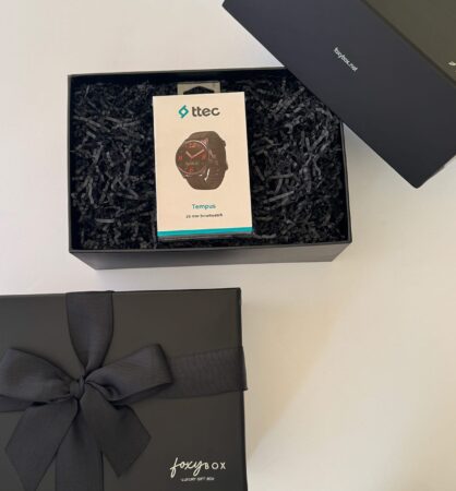 ttec Tempus TFT Screen Circular Metal Casing Smart Watch